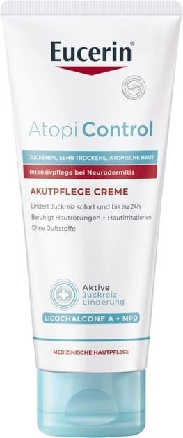 Крем Eucerin AtopiControl інтенсивний заспокійливий для атопічної шкіри в період загострення (83553), 100 мл