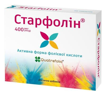 Старфолін таблетки №60 (30х2)