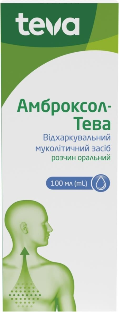 Амброксол-Тева розчин ор. 7.5 мг/мл по 100 мл у флак. з проб.-крап.