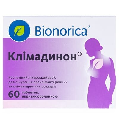 Клімадинон таблетки, в/о №60 (15х4)