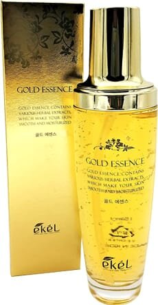 Есенція для обличчя Ekel Snail Gold Essence омолоджуюча з муцином равлика та частинками золота, 150 мл
