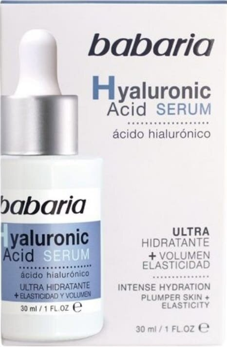 Сироватка для обличчя Babaria Hyaluronic Acid з гіалуроновою кислотою, 30 мл