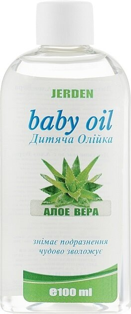 Олійка дитяча Jerden з Алое Вера, 100 мл