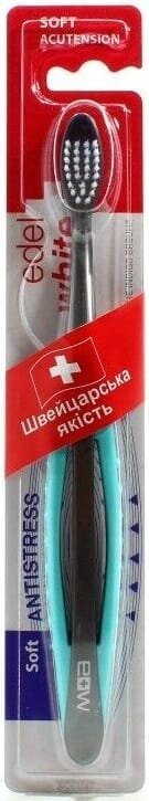 Зубна щітка Edel White акупресурна м'яка, 1 штука