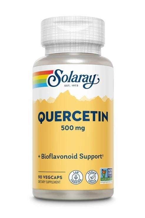 Кверцетин Solaray Quercetin 500, 90 веганських капсул