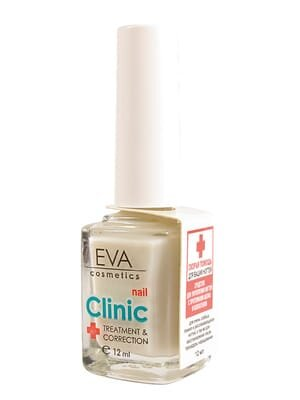 Засіб для зміцнення нігтів Eva cosmetic з протеїнами шовку та колагену, 12 мл