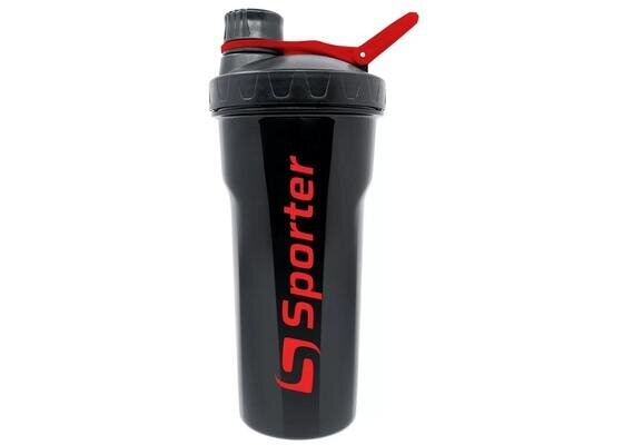 Шейкер Sporter Shaker Bottle Kl-7014 чорний із закруткою, 700 мл