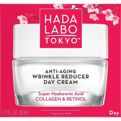 Крем для обличчя Hada Labo Tokyo Red проти зморшок денний, 50 мл