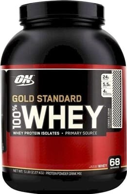Протеїн Optimum Nutrition Gold Standard 100% Whey, печиво з кремом, 2,27 кг
