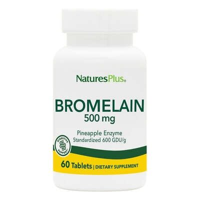 Бромелайн Nature's Plus Bromelain 500 мг, 60 таблеток