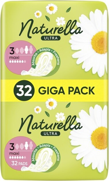 Прокладки гігієнічні Naturella Ultra Maxi 6 крапель, 32 шт