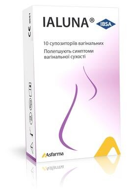 Іалуна IALUNA супозиторії вагінальні №10