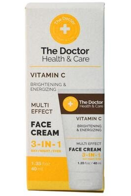 Крем для обличчя The Doctor Health & Care Vitamin C 3 в 1, 40 мл