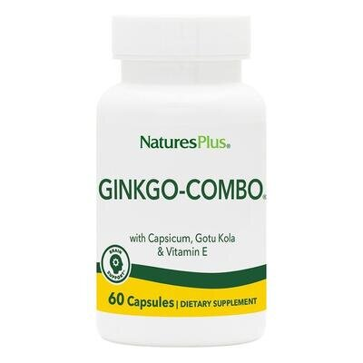 Гінкго Білоба комбо Nature's Plus Ginkgo-Combo, 60 капсул
