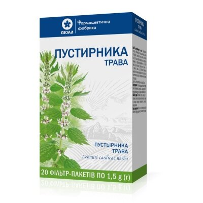Пустирника трава по 1.5 г №20 у філ.-пак.