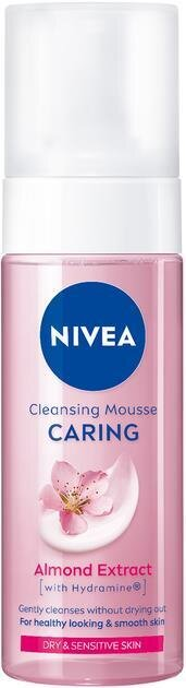 Мус для вмивання Nivea ніжний для сухої і чутливої шкіри (86727), 150 мл