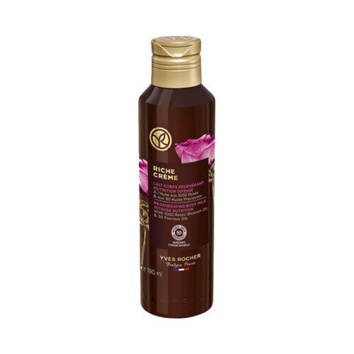 Молочко для тіла Yves Rocher Riche Creme Відновлювальне, інтенсивне живлення, 190 мл