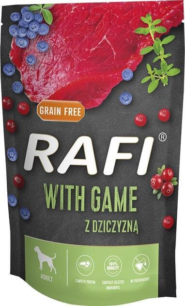 Корм вологий для собак Rafi з дичиною, 500 г