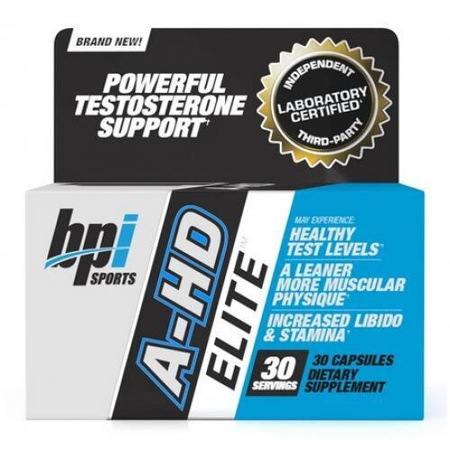 Тестостероновий бустер BPI A-HD Elite, 30 капсул