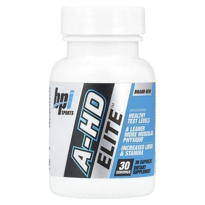 Тестостероновий бустер BPI A-HD Elite, 30 капсул