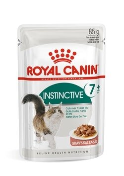 Корм вологий для кішок Royal Canin Instinctive +7 тонкі шматочки в соусі, 85 г