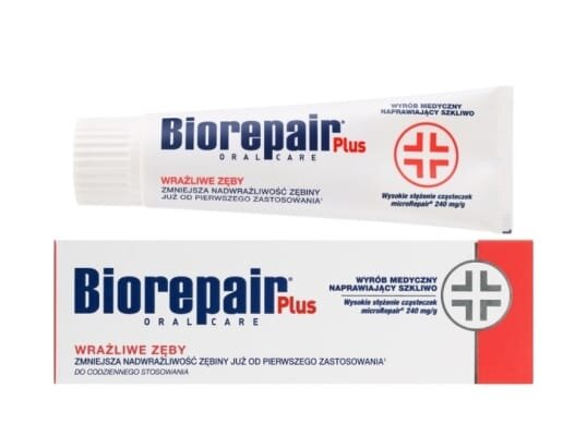Зубна паста Biorepair Plus Професійне позбавлення чутливості, 75 мл