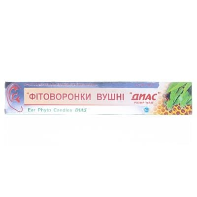 Фітоворонки вушні Діас Maxi з прополісом, для дорослих №2