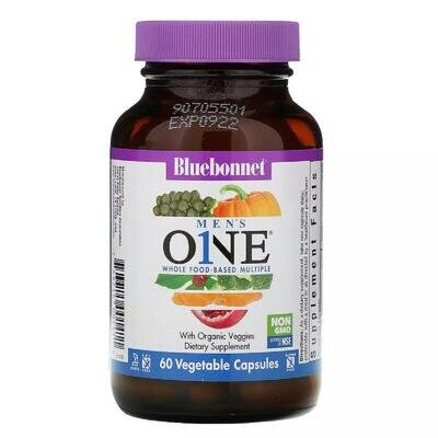 Мультивітаміни для чоловіків Bluebonnet Nutrition Men's One капсули №60