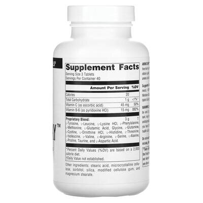 Аміно день Source Naturals Amino Day 1000 мг, 120 таблеток