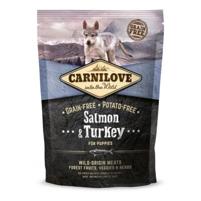 Корм сухий для цуценят Carnilove Salmon & Turkey Puppy, 1,5 кг