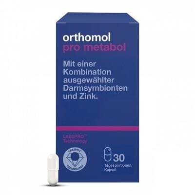 Ортомол Pro Metabol капсули, курс 30 днів