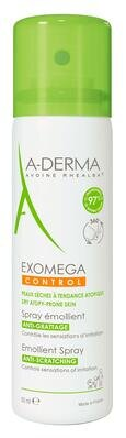 Спрей-емолент A-Derma Exomega Control Emollient Spray для зменшення свербежу, 50 мл