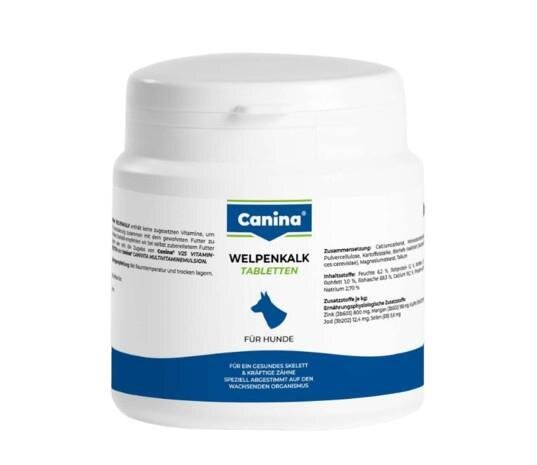Вітаміни для цуценят Canina Welpenkalk (Вельпенкальк), 150 таблеток