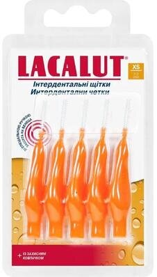Інтердентальні щітки Lacalut Interdental XS, 5 шт