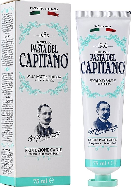 Зубна паста Pasta del Capitano 1905 Захист від карієсу, 75 мл
