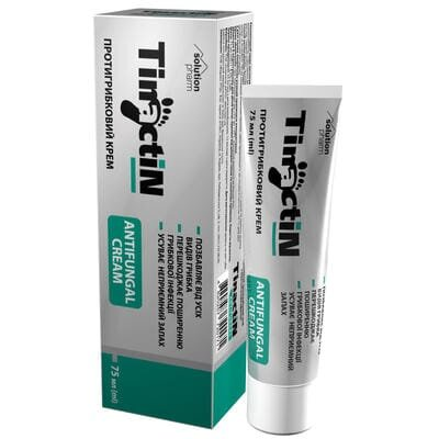 Крем для ніг Tinactin Solution Pharm протигрибковий, 75 мл