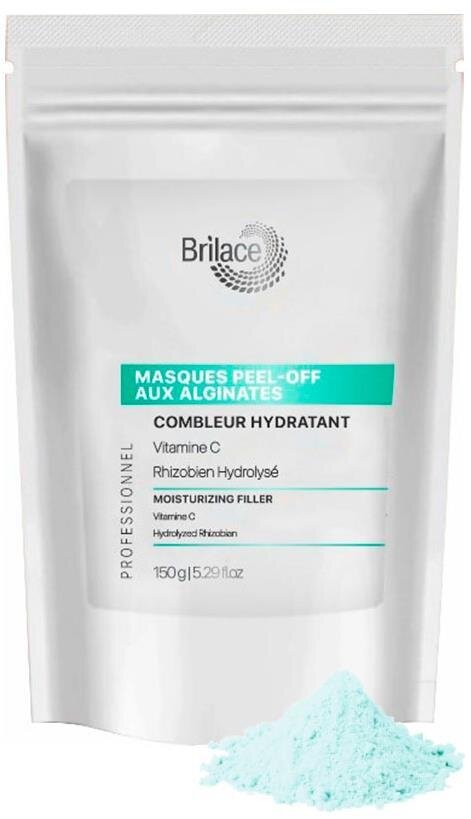 Маска для обличчя Brilace Сombleur Нydratant Peel-off Masque альгінатна з ефектом філеру, 150 г
