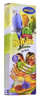 Палички Megan для птахів яйце з шкарлупою 150 г, 2 штуки