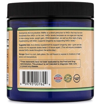Ніацин Double Wood NMN Bulk Powder (Nicotinamide Mononucleotide), 30 г