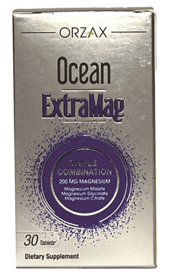 Магній Orzax Ocean Extramag, 30 таблеток