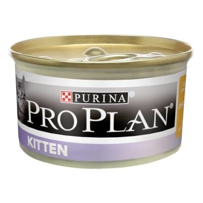 Корм вологий для кошенят Purina Pro Plan Junior паштет з куркою, 85 г