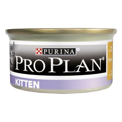 Корм вологий для кошенят Purina Pro Plan Junior паштет з куркою, 85 г