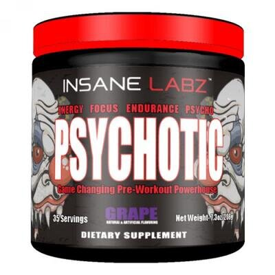 Передтренерувальний комплекс Insane Labz Psychotic Виноград, 247 г