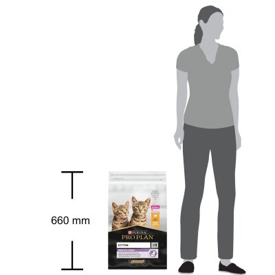 Корм сухий для кошенят Purina Pro Plan Original Kitten з куркою, 10 кг
