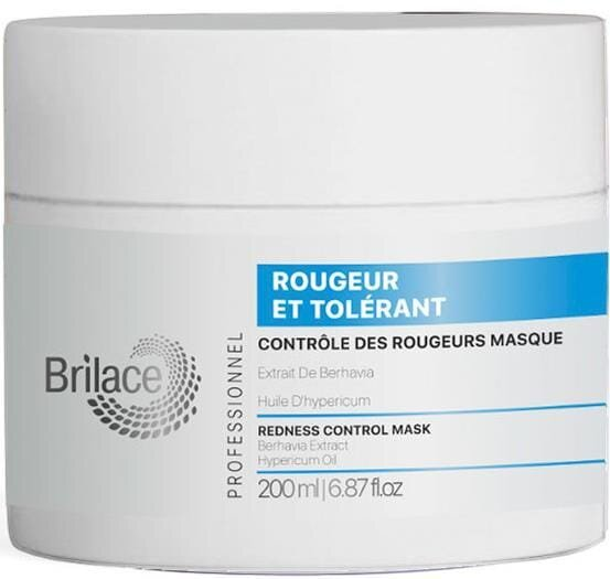 Маска для обличчя Brilace Rougeur Et Tolerant Controle des Rougeurs Masque контроль почервоніння, 200 мл