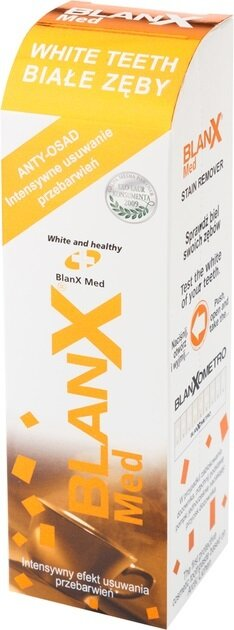 Зубна паста BlanX Med інтенсивне видалення плям, 75 мл