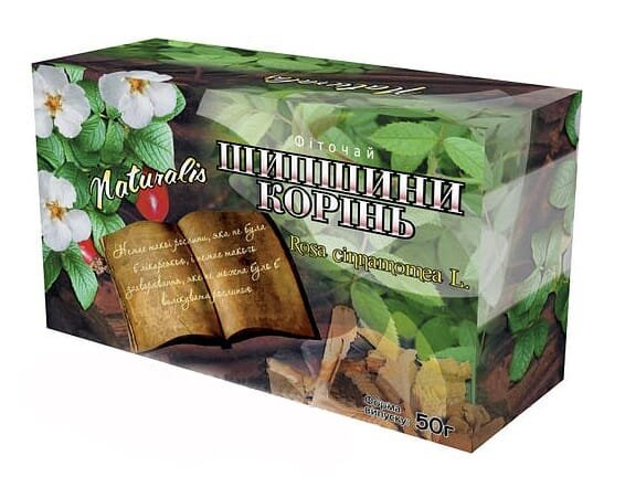 Фіточай Naturalis Шипшина коріння по 50 г у пач.