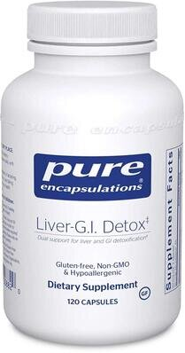 Очищення ШКТ та печінки Pure Encapsulations Liver-G.I. Detox, 120 капсул