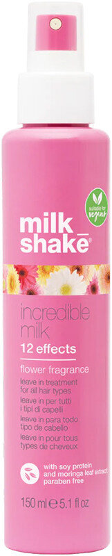 Молочко Milk Shake Incredible Milk Flower Fragrance 12 ефектів незмивне для всіх типів волосся, 150 мл