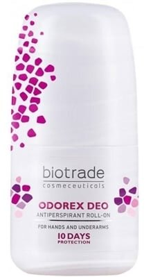 Дезодорант-антиперспірант кульковий Biotrade Odorex Deo тривалої дії 10 днів захисту, 40 мл